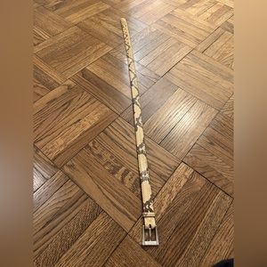 Stunning python belt